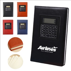 A4 Professional Planner Notebook with Integrated Calculator